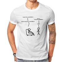 Sudo Make Me Sandwich T Shirt popular mens short sleeve men White linux Computer operating system Geek printed Tshirt XS-4XL-5XL-6XL