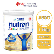 Sữa Bột Nutren Junior Nestle Thụy Sĩ 850g hỗ trợ tăng cân tốt cho hệ tiêu