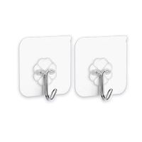 12 20 Packs Adhesive Hooks Kitchen Wall Hooks- Nail Free Sticky Hangers with Stainless Hooks Towel Bath Ceiling Hooks