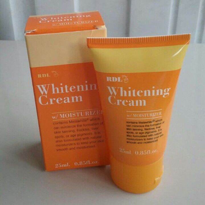 Product RDL Philippine Whitening cream 25ml Lazada