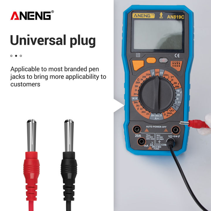 18-in-1-มัลติฟังก์ชั่ดิจิตอลมัลติมิเตอร์ทดสอบลีชุดทดสอบคลิปเปลี่ยนทดสอบลวดไขควง