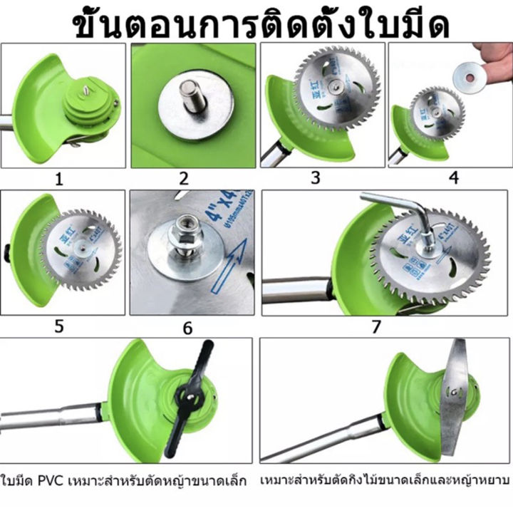 สินค้าแนะนำ-goboss-เครื่องตัดหญ้าไร้สาย-88v-แถมฟรี-แบต-1-ก้อน-ราคาถูก-คุณภาพดี-ทนทาน-ประกัน-3-เดือน