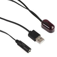 IR Extender Infrared Extension Cable 1Pc IR Receiver + 4Pc IR Emitter Emitters Repeater Kit Infrared Remote USB Adatper