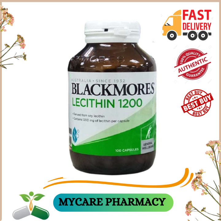 BLACKMORES LECITHIN 1200MG 100S Lazada