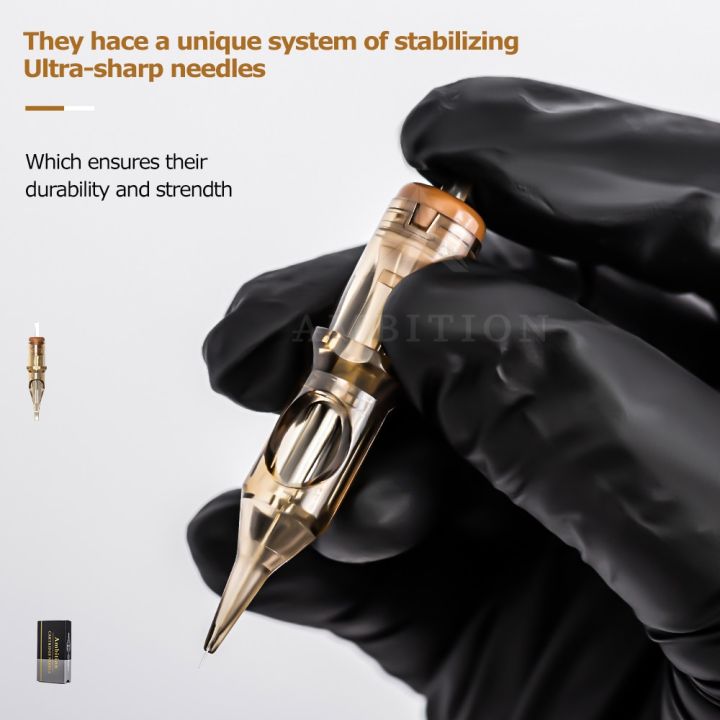 ambition-tattoo-cartridge-needles-0-35mm-20-pieces-round-curved-magnum-medium-taper-5rm-7rm-9rm-11rm-13rm-15rm-17rm-19rm-21rm-23rm