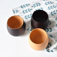 hotx【DT】 300ml Big Belly  Spruce Wood Cups Beer Cup Bar Drinkware