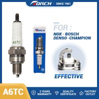 Hot Sale High Performance Torch Spark Plug A6TC Candel for C6HSA for Denso IUF22/U20FS-U Ignition System Engines Components Spark Plugs Wires