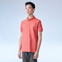 ASTRO DUST RED SLIM FIT POLO SHIRT เสื้อโปโลสีเเดง ASTRO DUST RED ทรงสลิมฟิต