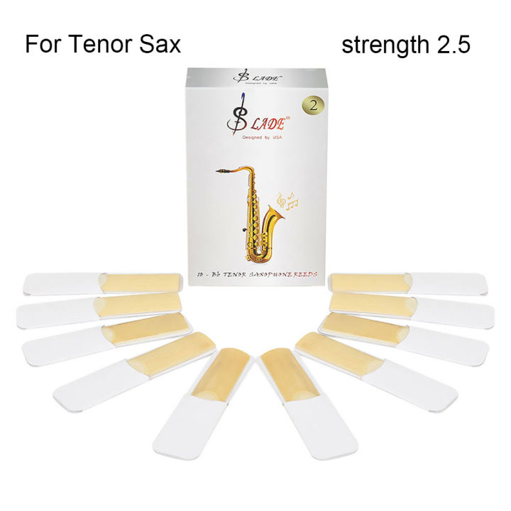 111111111111-10-pcs-sax-sax-reeds-tenor-sax-reeds-strength-2-2-5-3-woodwind-เครื่องดนตรี-clarinet-อุปกรณ์เสริม