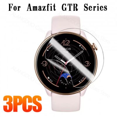 ● Nie szkło folii hydrożelowej do Amazfit GTR 2e GTR 3 Pro GTR 4 Mini GTR2 folia ochronna folia ochronna akcesoria do inteligentnego zegarka