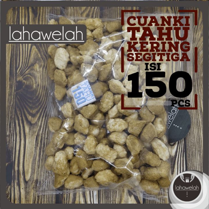 Tahu Cuanki Kering 150 Pcs Pelengkap Baso Aci Seblak Cuanki Mie