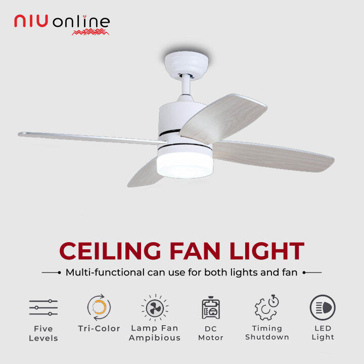 NIU Online Authentic DC inverter Ceiling Fan Modern Design Style With