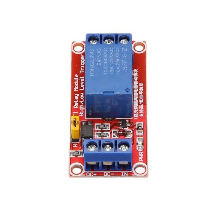DC24V 1Channel Optocoupler Driver Relay Module Board Red Lazada.co.th