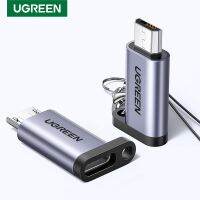 Ugreen USB Type-Cอะแดปเตอร์ประเภทCถึงMicro USBหญิงชายตัวแปลงสำหรับXiaomi Samsung Charger Data Cable USBC USB C Adapter-EDCNM SHOP