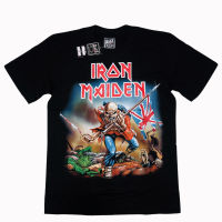 【New】 เสื้อวง Iron Maiden MS -05 เสื้อวงดนตรี เสื้อวงร็อค เสื้อนักร้อง แฟชั่นแขนสั้นผ้าฝ้าย