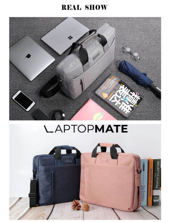 lichto-กระเป๋าใส่โน๊ตบุ๊ค-กระเป๋าแล็ปท็อป-laptop-พร้อมสายสะพาย-ขนาด-13-14-15-6-17-3-นิ้ว-รุ่น-tks-jd02-air-bubble