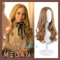 M3GAN Cosplay Costume Wig Megan Dress AI Doll Robots Dress Top Socks M3GAN Full Set Outfit For Girls And Adult Cosplay Wig