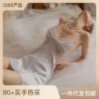 sexy Subdue temptation Transparent lingerie Adult interest Adult pajamas coquettish Small chest showing enlargement Hot Private shipment High-end Pure Desire ชุดนอนเซ็กซี่หญิง Xia Bingsi เสื้อล่อเซ็กซี่ nightdress 6125