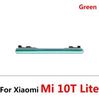 ปุ่มด้านข้างปุ่มเพาเวอร์10ชิ้น/ล็อตสำหรับ Xiaomi Redmi Note 7 9 9S 10 Pro/mi 10T Lite