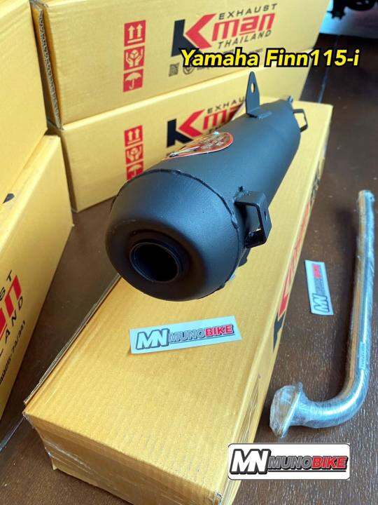 ท่อผ่าหมก-k-man-ทรงเดิม-สีดำ-yamaha-finn115-i-2020-2023-คอท่อสแตนเลส-25มิล-มี-มอก-เสียงโคตรนุ่ม-พร้อมส่ง