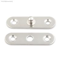 ﹉☄℡ Hot Sale 56mm L Hardware Stainless Steel 360 Degree Rotating Door Pivot Hinge Tone Rotar