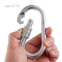 ขายดี Egxtrb -  Egxtrbภาษีอากร】 Karabiner Carabiner 25-kn Yosicil3เกลียวล็อคหนักคลิปหนีบ Carabiner คาราบินาเปลญวณโยคะปีนเขา