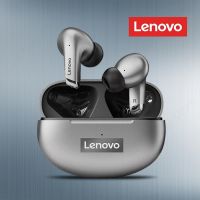 ﺴ✠ 100 เช่น Lenovo LP5 หูฟังบลูทูธ Nirkabel หูฟังเพลง HiFi พร้อมหูฟัง Mikrofon ชุดหูฟัง Olahraga Tahan Air 2021baru