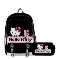 HelloKitty pencil case Backpack for Women Men Student Large Capacity Breathable Print Personality Multipurpose Bags