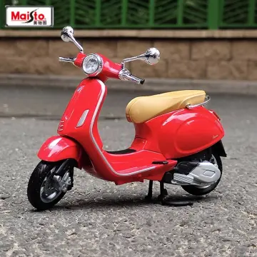 Maisto 1:18 12 styles Piaggio scooter alloy model Vespa Vespa