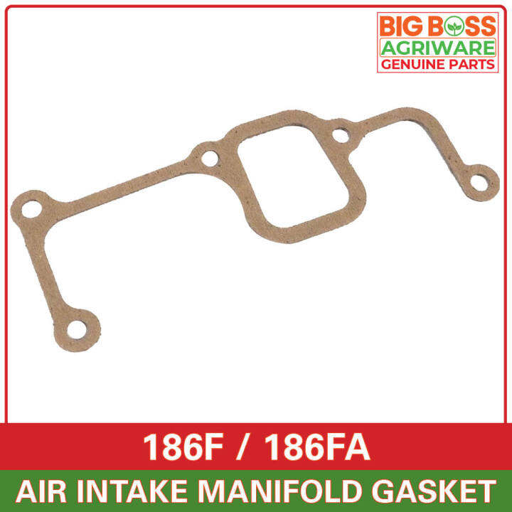 BBA Air Intake Manifold Gasket 186F (10hp), 186FA (12hp) Aircooled