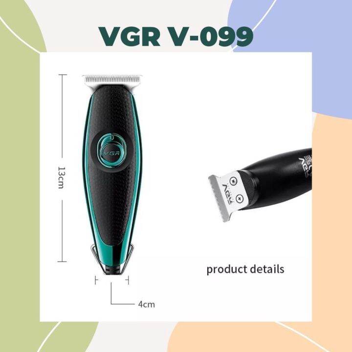 ปัตตาเลี่ยน-vgr-v-099-ปัตตาเลี่ยนตัดผม-ปัตตาเลี่ยน-professional-วัสดุใบมีดสแตนเลส-vgr-navigator-professional-trimmer-set-ลวดลายดีไซน์สวย