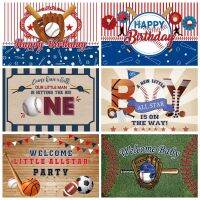 Baseball Welcome Baby Shower Backdrop Sports Boys Kids Newborn Party Photography Background Decoration Banner Prop Photo Shoot