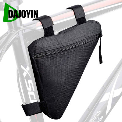 Bicycle Bag Tube Frame Handlebar Nylon Cycling Bags Triangle Pouch Frame Holder bag Phone Holder for Bicycle Adhesives Tape