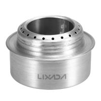 Lixada Mini Aluminum Alloy Alcoho Stove Outdoor Camping Stove Portable Hiking Backpacking Cookware Cooking Picnic Stove