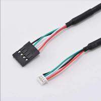 DuPont 2.54 4Pin to Molex1.25-4P data shielded USB 2725-28A motherboard terminal wire cable