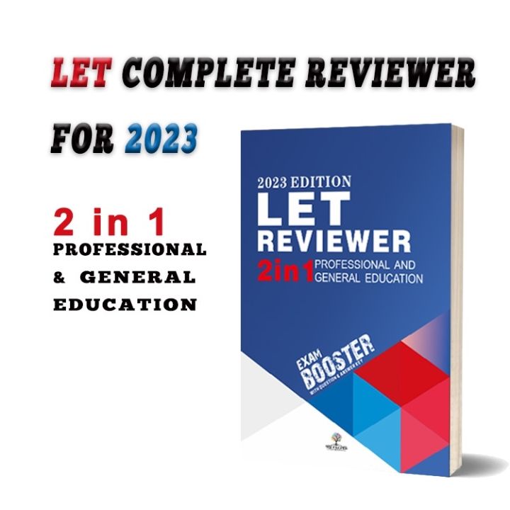 LET Reviewer 2023 Edition Professional Education And General Education ...