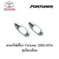 ครอบไฟเลี้ยว Toyota Fortuner 2005-2014 ชุบโครเมี่ยม