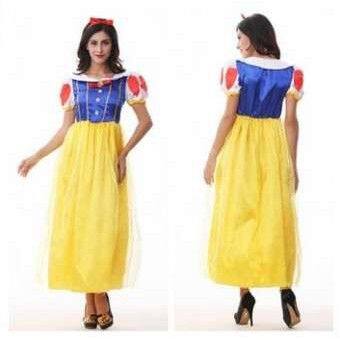 สินค้าขายดี-ชุดแฟนซีคอสตูมคล้ายเจ้าหญิงสโนวไวท์ของผู้ใหญ่-snow-white-adult-costume-ชุดแฟนซี-ชุดเด็ก-การ์ตูน-fancy-kids-christmas-haloween