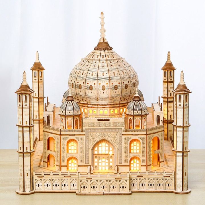 23new-3d-wooden-puzzle-royal-castle-taj-mahal-with-led-light-assembly-diy-model-assembly-kits-desk-decoration-toys-for-kids-gift