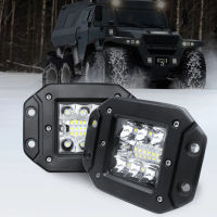 5นิ้ว Spotlight Flush Mount LED Work Light Bar Hilow Beam Off Road 4X4 A Niva Lada รถ12V 24V LED Pods ขับรถหมอกไฟ