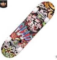 Skateboard สเก็ตบอร์สำหรับเด็กและผู้ใหญ่ รับน้ำหนักได้ไม่เกิน 150 กก.สเก็ตบอร์ดแฟชั่น สำหรับผู้เริ่มเล่น ล้อยางPU ไม้เปิ้ลอย่างดี