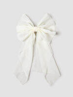 Cider Bowknot Decor Hair Clip