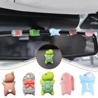 Car Mini Cartoon Animal Ornament Center Console Bear/turtle/elephant/rabbit/sheep Ornament Mirror Decor Bike Car Rearview E1W6