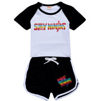 Baby Clothing Girls Boys Summer Clothing Set 2021 SPY NINJAS Kids Sports T Shirt +Pants 2-piece Set Comfortable Outfits Pyjamas