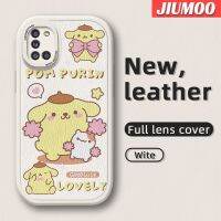 JIUMOO เคสซิลิโคนนิ่มสำหรับ M31 M31 A31 Samsung,เคสดีไซน์ใหม่ลายชาดำน่ารักลายเคสใส่โทรศัพท์หนังเคสมือถือกันกระแทกป้องกันการตกพร้อมเคสป้องกันกล้องสำหรับเลนส์คลุมทั้งหมด