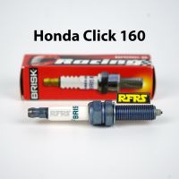 หัวเทียน BRISK PREMIUM ZS ไร้เขี้ยว Honda Click 160 Spark Plug (SZ21RC) รองรับเฉพาะเบนซิน 95 Made in EU