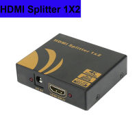 【Popular choice】 【Hot item】 4พัน HDMI S Plitter 1X4 1X2 Hdmi Distuributor 4พัน4พอร์ต HDMI S Plitter เครื่องขยายเสียง3840X2160P HDCP 1.4สำหรับ PS4ทีวี