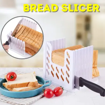 1pc Bread Slicer Guide For Homemade Bread Loaf, Toast & Bagel