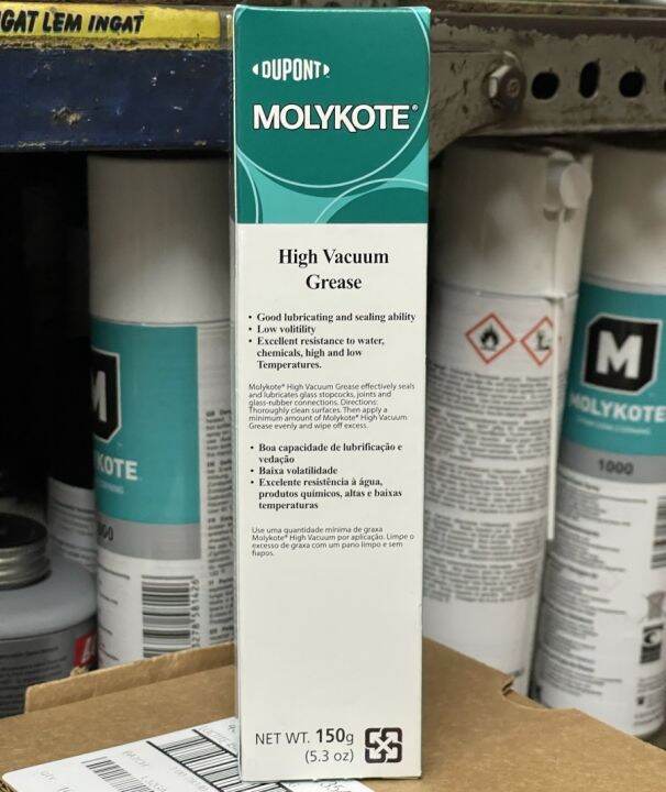 Molykote High Vacuum Grease 150g Dupont 150 Gram Lazada Indonesia