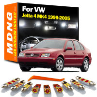 MDNG 14Pcs Canbus สำหรับ VW Volkswagen Jetta 4 MK4 1999 2000 2001 2002 2003 2004 2005หลอดไฟ LED ภายในแผนที่ Trunk Dome Light Kit